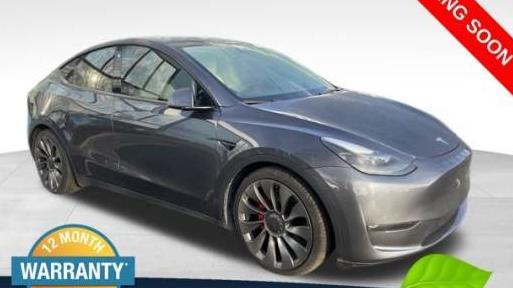 TESLA MODEL Y 2021 5YJYGDEF4MF263439 image